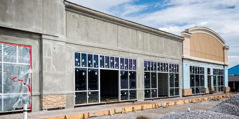 Retail Construction in Wasaga Beach, Ontario